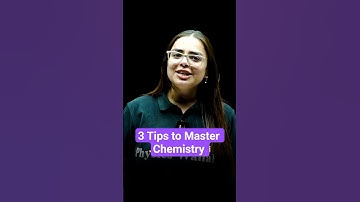 How to Study Chemistry 🧪 | 3 Tips to Master Chemistry | Class 11, 12, NEET & JEE