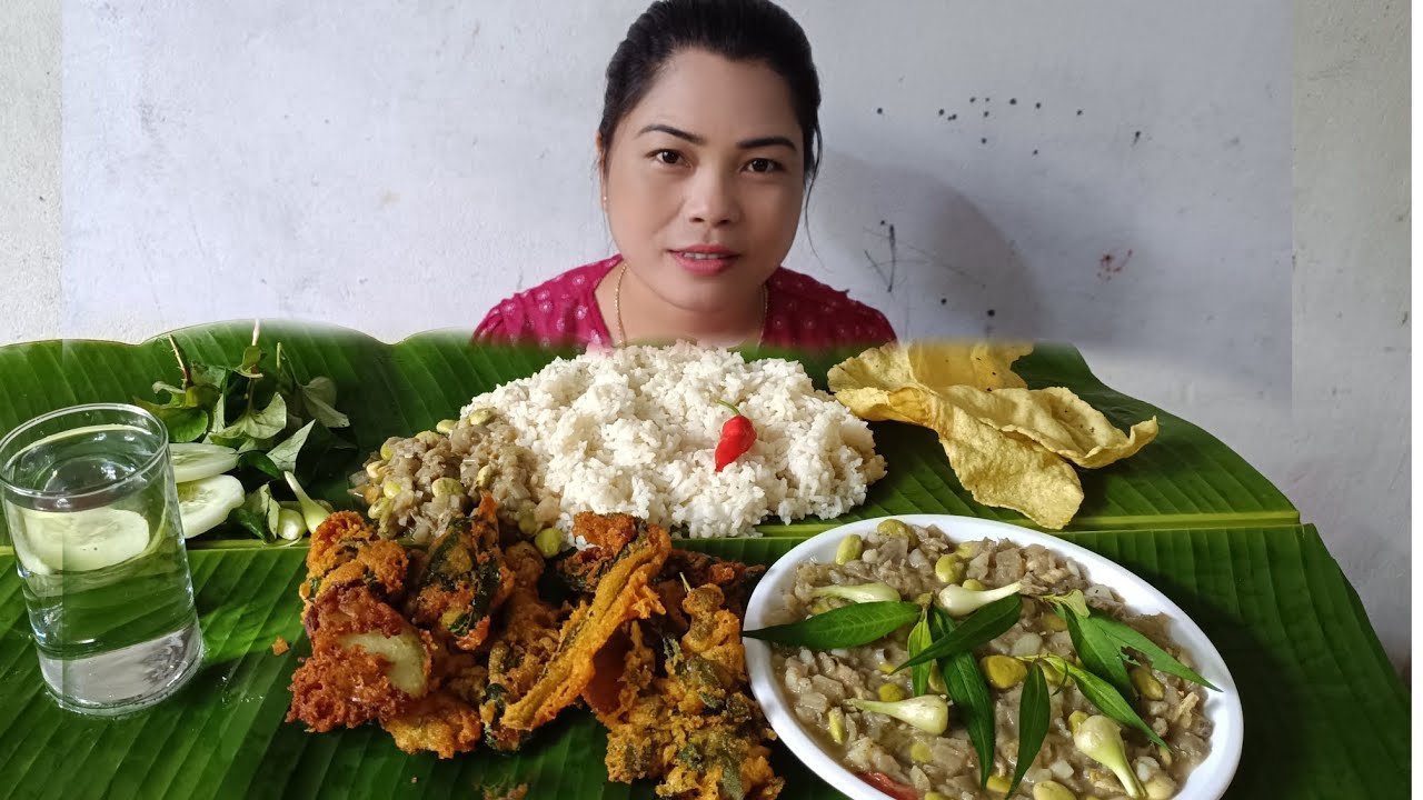 Lafu eronba bora #Manipurfood #ethnicfood #traditionalfood #mukbang