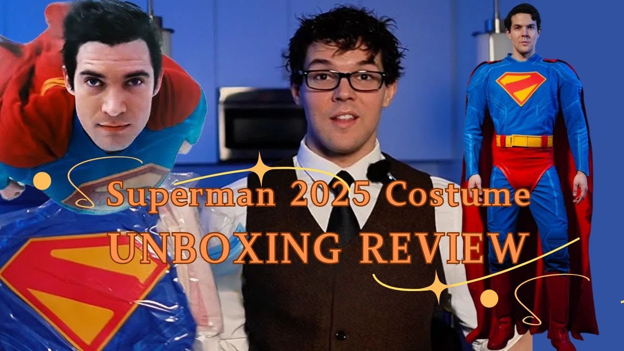 Chaorenbuy Unboxing:  Superman 2025 Costume Review