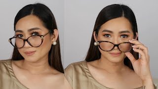 Business Look Makeup Tutorial + How I Contour | Cecile G