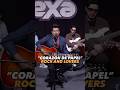 Rock and Lovers tocan en vivo “Corazón de papel”. 🎶 ¿Qué te parece esta versión? #JessieEnExa