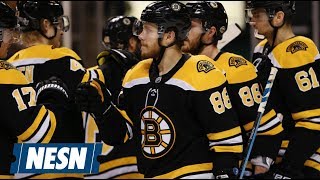 The boston bruins are in toronto to take on maple leafs game 3 of
first round stanley cup playoffs. b's have a 2-0 series lead.
nesn.co...