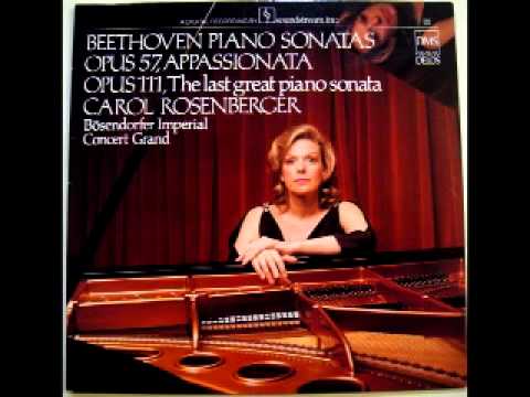 Carol Rosenberger Piano Sonata Opus.57 Appassionata