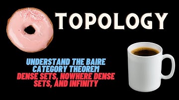 Understand The Baire Category Theorem: Dense Sets, Nowhere Dense Sets, & Infinity