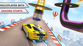 Crazy Superhero Car Stunt Race 2023 - Car Racing Stunts Driver Simulator / Extreme off road car screenshot 3