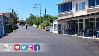 Köy Yollarinda Asfalt Mesai̇si̇ Sürüyor