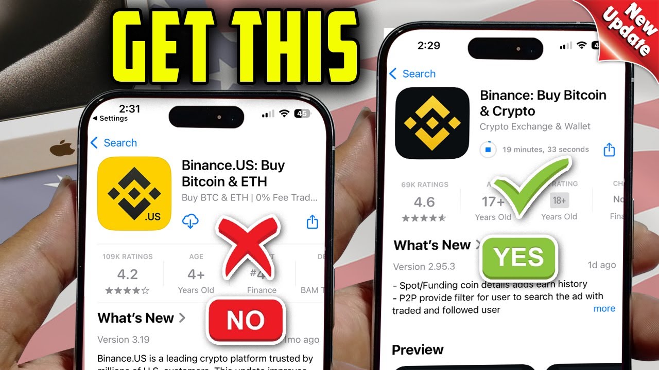 How To Download & Install Binance App on iphone from USA (Fix Missing ...