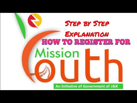 Online Registration Process for Mission Youth J&K. Step by Step Explanation and Demonstration.