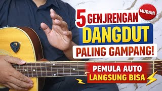 5 Genjrengan Dangdut Paling Gampang | Pemula Auto Langsung Bisa