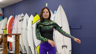 ストレッチチェストジップ