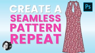 Create a Seamless Pattern in Photoshop for a Fashion Sketch