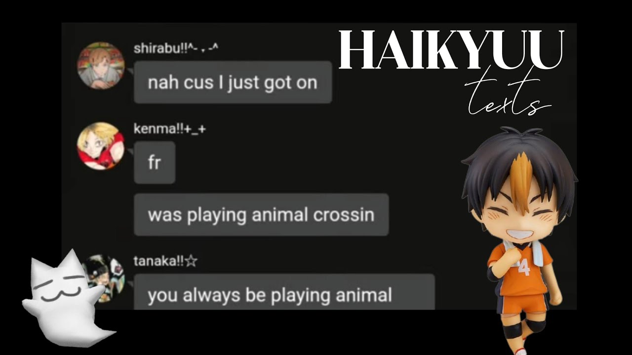 HAIKYUU texts | exposing tiktoks!!☆ | CREDITS IN DESCRIPTION!!☆ | yaruiiloll | reupload!!