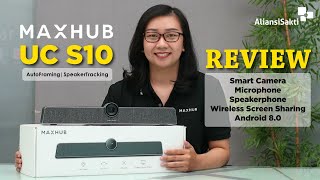 Review MAXHUB UC S10 • UC Products • Smart Camera Conference Bar | MAXHUB Indonesia