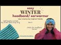 Cute Crochet Headband Part 1 | Half Double Crochet Slip Stitch BLO | Slow Beginner-friendly tutorial