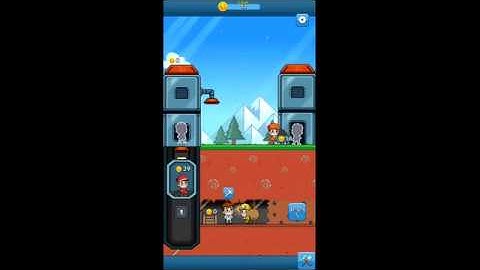 Idle Miner Gameplay first 30 min fast motion ipad/ipod/iphone/android