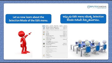 Class 5 Open Office Writer 3 - Learn computers - Computer Education Online & Free (In Telugu)