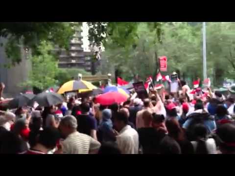 نيويورك فى ٣٠ يونيو ٢٠١٣ سقوط مرسى و الإخوان 