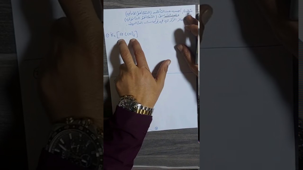 الحلقة الثانية / الفصل الخامس/ الكيمياء / الاستاذ محمد هادي الحسيني