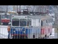 Салтовское трамвайное депо. ВТП-3 с "битым" вагоном Tatra T3SU - Kharkiv. Tram depot "Saltovskoe"
