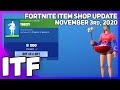 Fortnite Item Shop *NEW* TOASTY EMOTE! [November 3rd, 2020] (Fortnite Battle Royale)