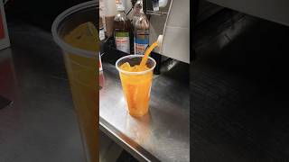 Dunkin Donuts Mango Pineapple Lemonade Refresher @Dunkin-Donuts #dunkin @alidunkinart #refresher