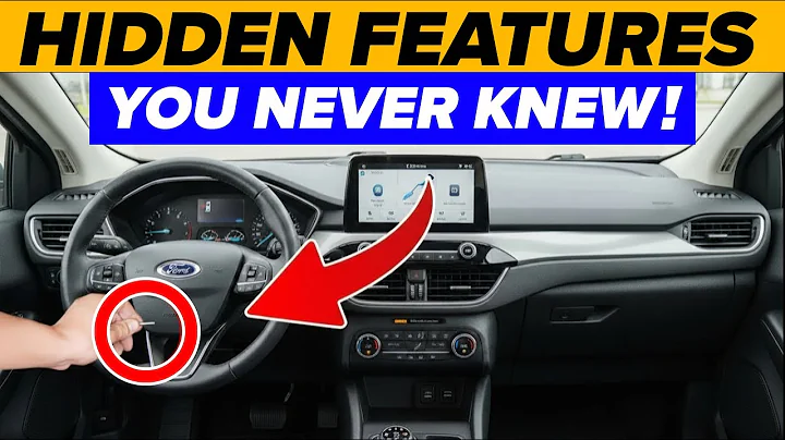 11 Hidden Features Your Modern FORD Has (But You Never Knew!)