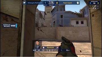 TEAM LIQUID WIN A ROUND WITH GLOCK ONLY - TEAM LIQUID vs VIRTUS PRO-IEM KATOWICE 2021-CSGOCLIPS