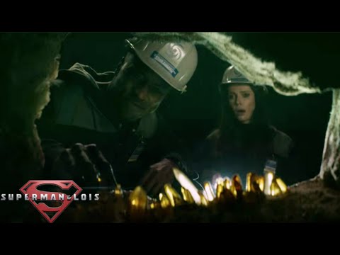 Lex Luthor and Lois Find X-kypitonita Nas mine - Superman e Lois 1×6 The CW