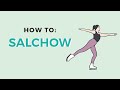 How to do a salchow jump  office training  coach michelle hong