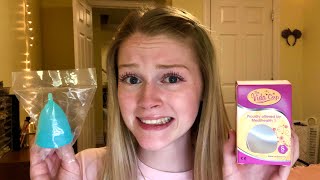 Trying a Menstrual Cup for the First Time! by Chloe Hannan 1,127 views 2 years ago 13 minutes, 54 seconds