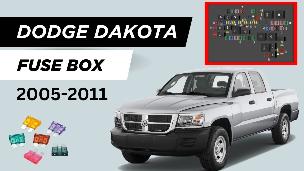 Dodge Dakota (2005-2011) Relay & Fuse Box Diagram & Location
