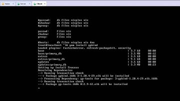 setup NIS client on centOS
