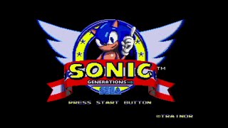 Sonic Hack Longplay - Sonic 1 Generations MD