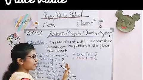 Class - 4th Maths Revision/ Chapter - 3/Number System/ (part - 3)