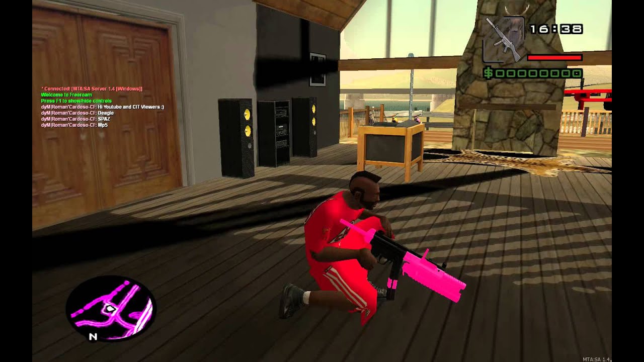 GTA SA Purple Chrome Weapons YouTube GTA SA Purple Chrome Weapons YouTube