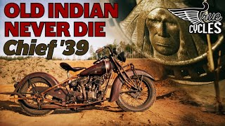 Old Indian Chief motorcycle renovation