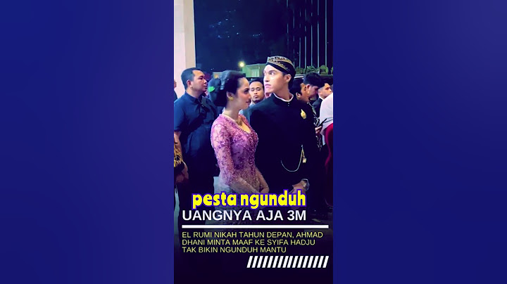 “Downloading a Luxurious Mantu, El Rumi Only Gets IDR 3 Billion? This is Ahmad Dhani & Syifa Hadj...