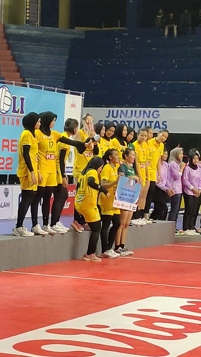 Gresik Petrokimia Juara Livoli putaran 1 Banyuwangi #volleyball #proliga #livolidivisiutama #viral