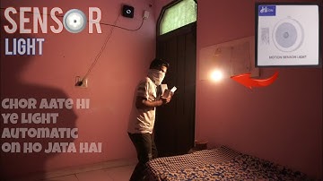 Hoteon motion sensor light 🚨 | Best motion sensor 💡| How to use | Where to use | Hindi