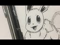 My Drawing of Eevee from Pokemon