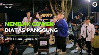 Download lagu YOVIE & NUNO - JANJI SUCI | ARIF HASIBUAN FT RICKY FEBIANSYAH LIVE AT PENDOPO LAWAS