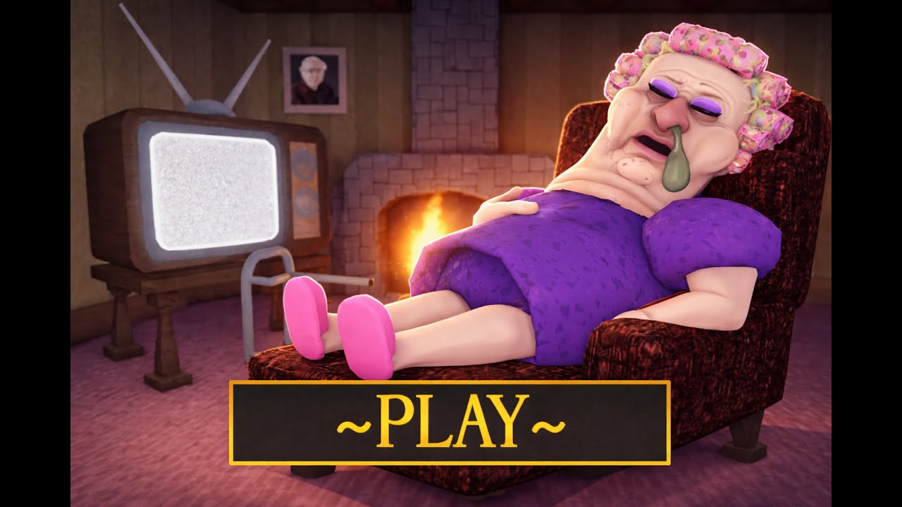 ESCAPING from a GRUMPY GRAN and became an officer from a BARRY'S PRISON RUN! (Roblox challenge)