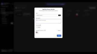 Change the Stream Title in Restream and YouTube 2026