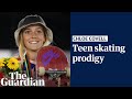 Chloe Covell: the 13-year-old skateboarding prodigy with an eye on the Paris Olympics– video