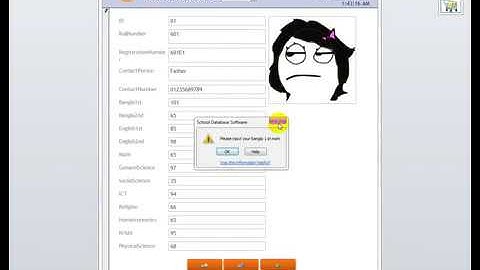Microsoft Access Database School Management Software Introduction  Tutorial 640x360