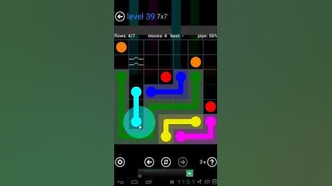 Flow Bridges - level 39 challenge pack 7 x 7