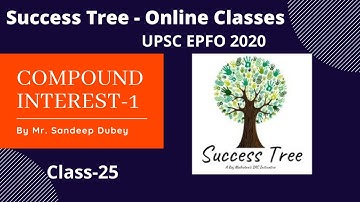 UPSC -EPFO| Maths Class-23 | Compound Interest-1 | Practice Questions | By Sandeep Sir