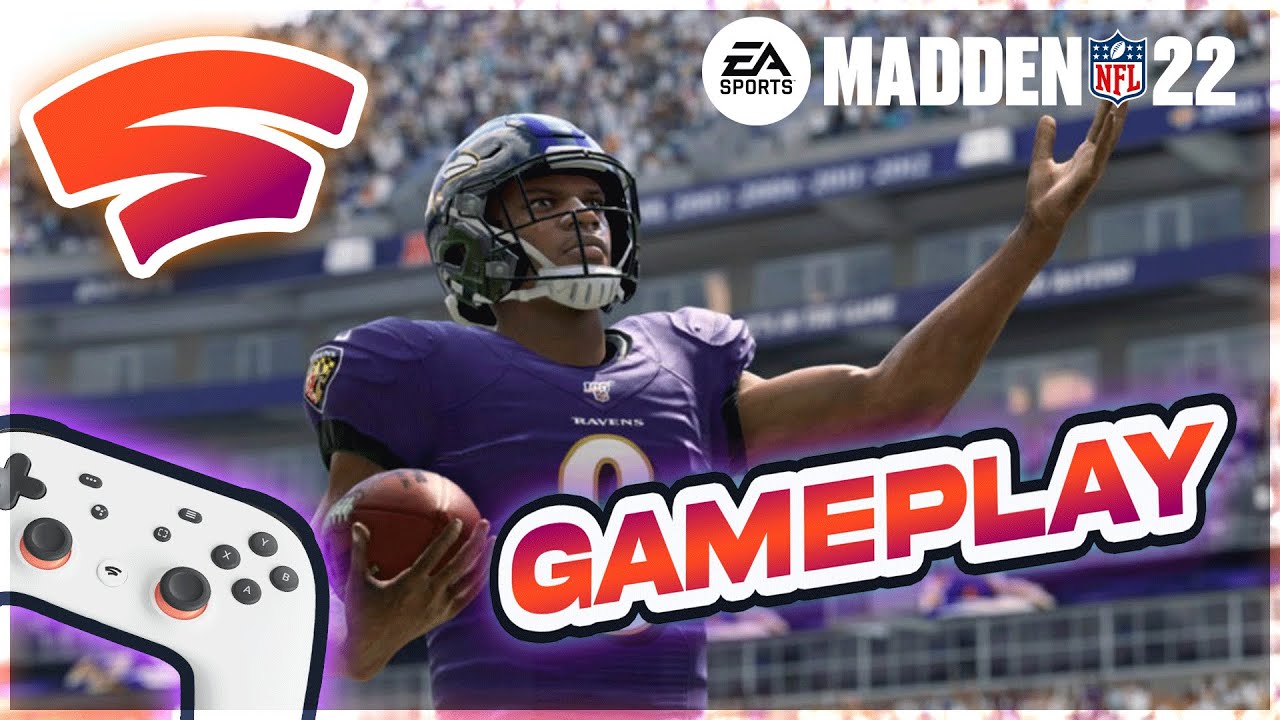 Madden 22 Google Stadia 4k Gameplay & First Look  Did EA Hit A TOUCHDOWN  In The Cloud?! 