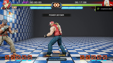 FIGHTING EX LAYER   Terry combo