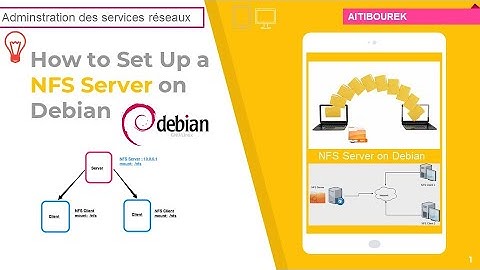 tutoriel vidéo #NFS sous Debian